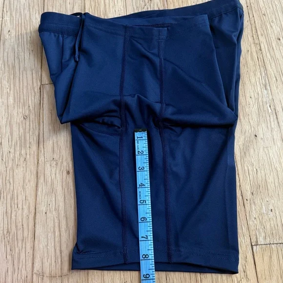 NIKE DRI-FIT STOCK HALF TIGHT
Men's Dri-FIT Running Half Tight (Stock) Navy - Picture 8 of 9